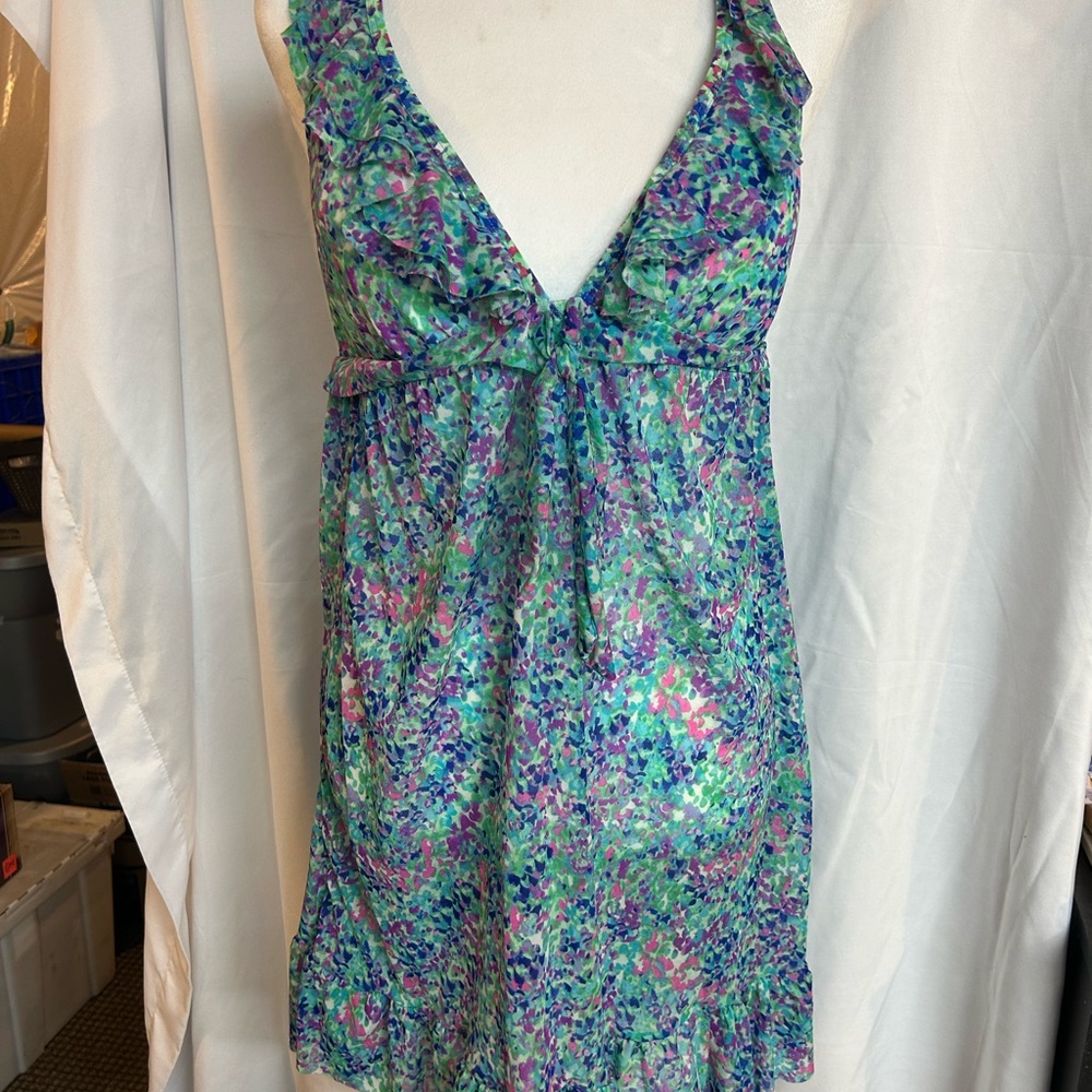 Kenneth Cole Sexy Floral Swimsuit Cover-up